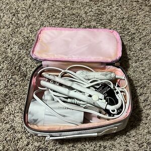 Traveling hair irons